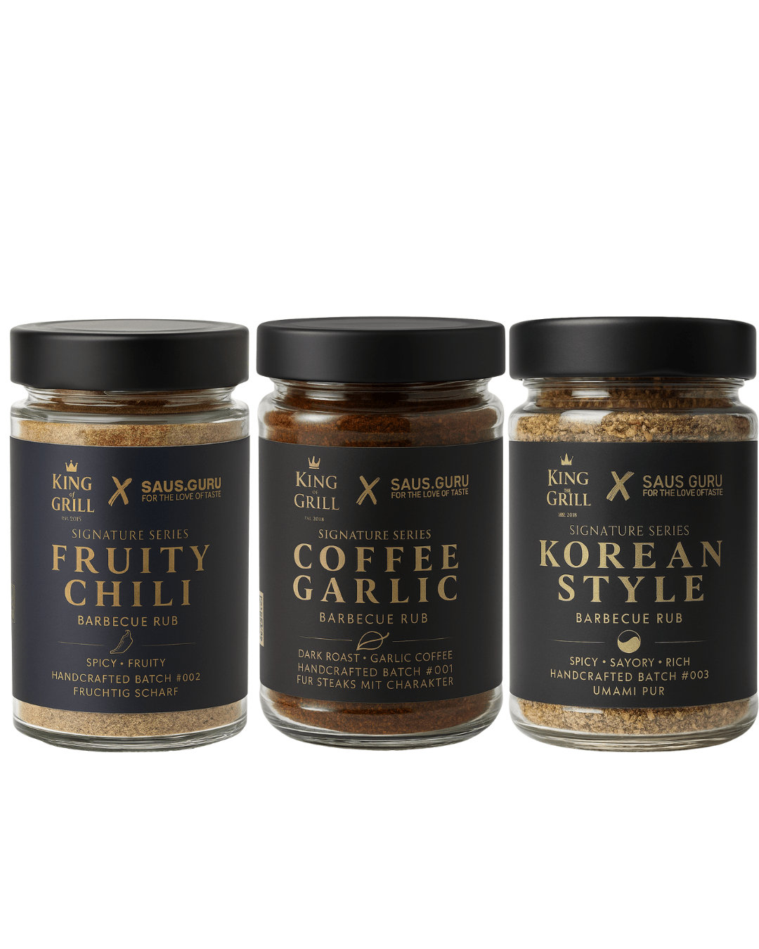 King of Grill Signature Series – All-In Bundle | BBQ Saucen & Grillgewürze