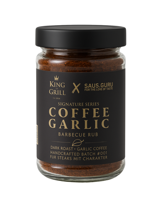 Coffee Garlic BBQ Rub – Dark Roast für Steaks