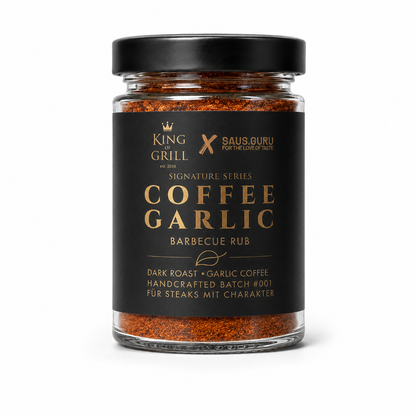 Coffee Garlic Rub