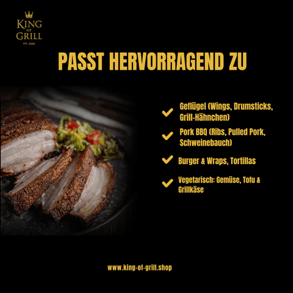 Fruity Chili BBQ Sauce – Perfekt für Chicken, Seafood & Veggie | King of Grill