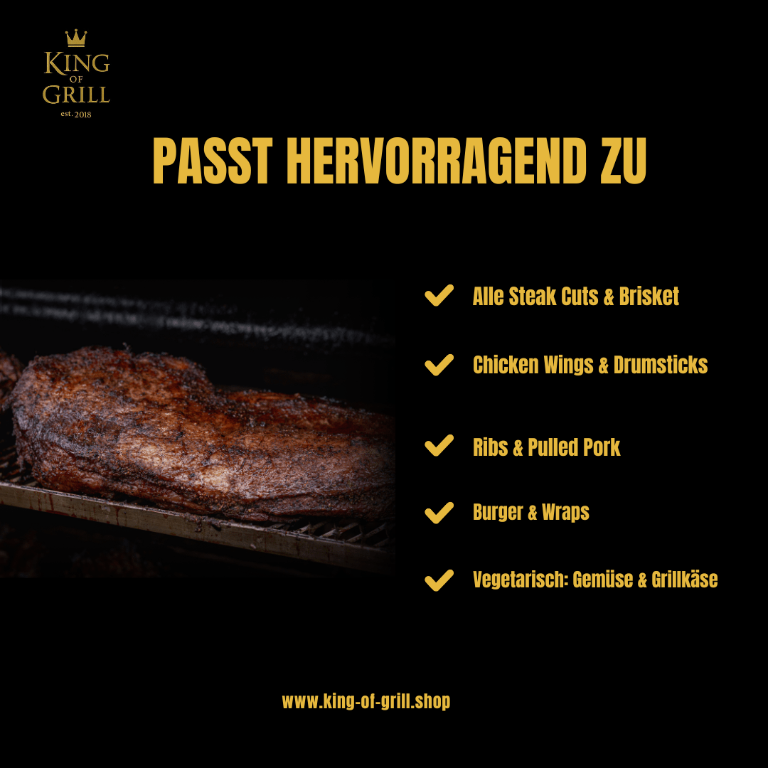 King of Grill – 3er Bundle mit Coffee Garlic, Fruity Chili & Korean Style