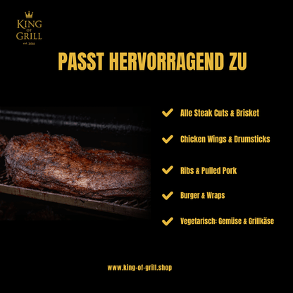 King of Grill – 3er Bundle mit Coffee Garlic, Fruity Chili & Korean Style