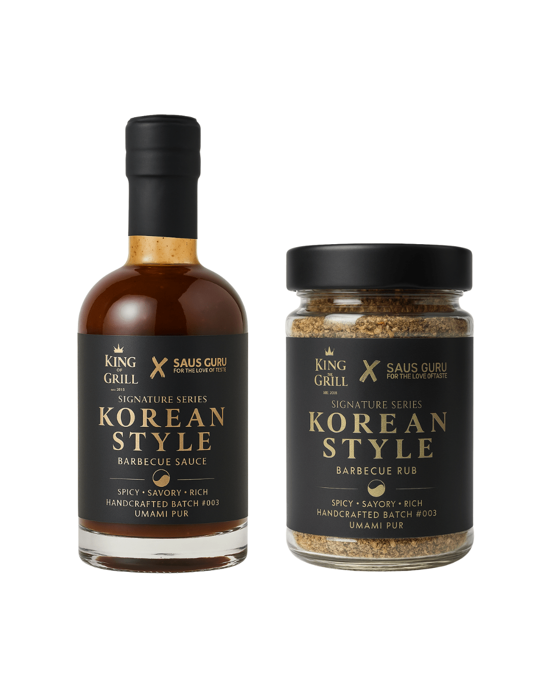 Korean Style BBQ Set – Umami Rub & Sauce mit asiatischem Twist | King of Grill