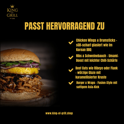 Korean Style Grill Sauce – Savory BBQ Umami Edition 003 | BBQ Saucen & Grillgewürze von Arne Schunck - King of Grill